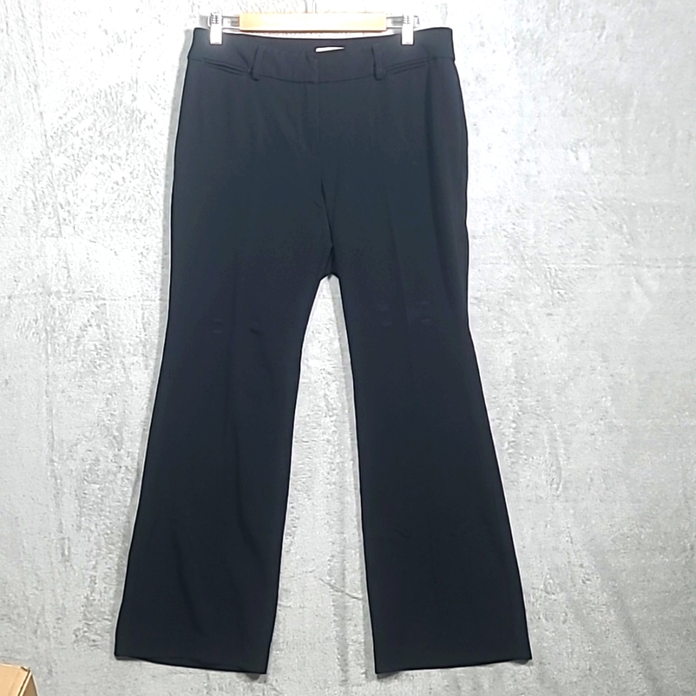 Ann Taylor Loft Outlet curvy dress trouser petite classic black pants